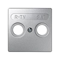 Накладка для механизма 73486;73487;73488-69 Simon73 Loft алюм. 73097-63