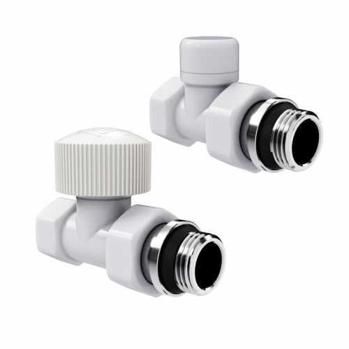 Набор термостатический прямой Design 1/2дюйм М30х1.5 бел. Royal Thermo НС-1640376