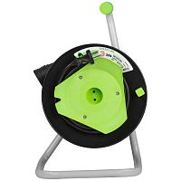Удлинитель на пластик. катушке 1х30м без заземл. 6А IP44 GREEN LINE GAZ-2x0.75-30m ПВС 2х0.75 Эра Б0065111