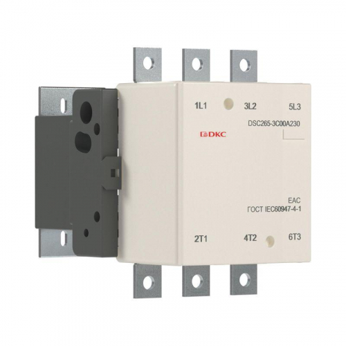 Контактор магнитный DSC265-3C00A230 265А 130кВт (AC3) 220В AC YON DSC265-3C00A230 Контактор магнитный DSC265-3C00A230 265А 130кВт (AC3) 220В AC YON DSC265-3C00A230