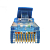 Патч-корд UTP 5e 4х2 26AWG (7х0.16мм) Cu LSZH 0.5м син. SUPRLAN 10-0146