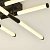 Светильник светодиодный Модерн Fliss CLL-1 72W 3K-6K RC BK 72Вт 3000-6000К с ДУ черн. Эра Б0069744