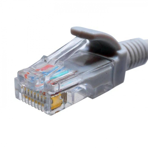 Патч-корд кат.5E UTP 4х2 26AWG (7х0.16мм) Cu LSZH 1.5м сер. SUPRLAN 10-0141-5 Патч-корд кат.5E UTP 4х2 26AWG (7х0.16мм) Cu LSZH 1.5м сер. SUPRLAN 10-0141-5
