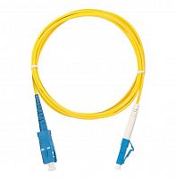 Патч-корд NMF-PC1S2C2-SCU-LCU-001 волоконно-оптический переходн. одномод. 9/125мкм стандарта OS2 SC/UPC-LC/UPC одинарн. LSZH нг(В)-HFLTx 2мм желт. 1м NIKOMAX NMF-PC1S2C2-SCU-LCU-001