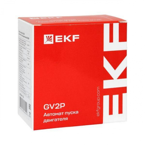 Выключатель автоматический для защиты двигателя GV2P 0.63-1А EKF gv2pm-1.0 фото 3
