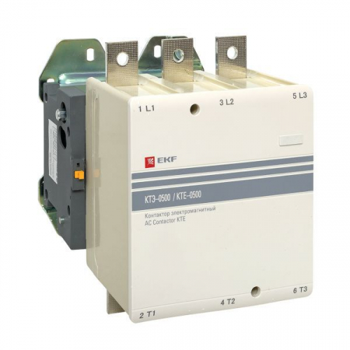 Контактор КТЭ 500А кат. 230В AC 1НО EKF ctr-b-500