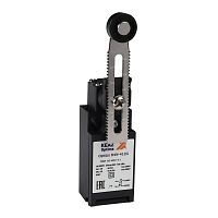 Выключатель концевой OptiLiS D4N-412G рычаг регулир. с роликом пластик. EN 50047 XCKN2145P20 КЭАЗ 365310