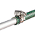 Хомут червячный PL-9 (16-25)/W4 сталь Fortisflex 103914