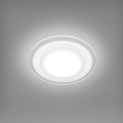 Светильник светодиодный Downlight DL GLASS 840 WT 15Вт 4000К IP20 1350лм ДВО даунлайт кругл. встраив. с декоративным стеклом бел. OSRAM 4607194230754 фото 5 Светильник светодиодный Downlight DL GLASS 840 WT 15Вт 4000К IP20 1350лм ДВО даунлайт кругл. встраив. с декоративным стеклом бел. OSRAM 4607194230754 фото 5