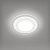 Светильник светодиодный Downlight DL GLASS 840 WT 15Вт 4000К IP20 1350лм ДВО даунлайт кругл. встраив. с декоративным стеклом бел. OSRAM 4607194230754
