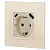 Розетка 1-м СП Elegance 14-4108-02 16А 250В 2P+E с USB type-A+C 5В-3А защ. шторки сл. кость Эра Б0067725