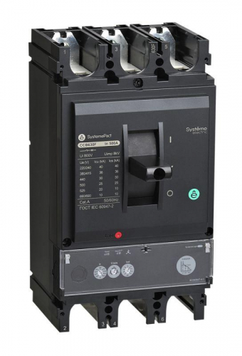 Выключатель автоматический SYSTEMEPACT CCB400 150кА S1.3M 3P3D 320А рычаг SE SPC400L32013M3DF Выключатель автоматический SYSTEMEPACT CCB400 150кА S1.3M 3P3D 320А рычаг SE SPC400L32013M3DF