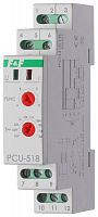 Реле времени PCU-518 8А 230В AC/24В AC/DC 1п IP20 многофункц. с выносн. потенциомметром монтаж на DIN-рейке F&F EA02.001.024