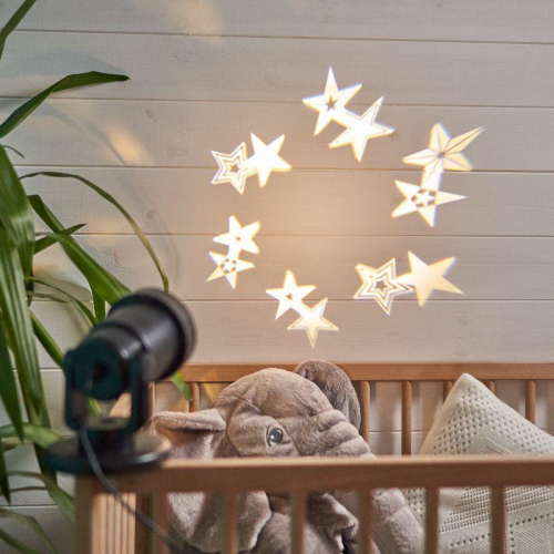 Проектор светодиодный "Звезды" 6LED тепл. бел. 5Вт 220В IP44 Neon-Night 601-268 фото 3 Проектор светодиодный "Звезды" 6LED тепл. бел. 5Вт 220В IP44 Neon-Night 601-268 фото 3