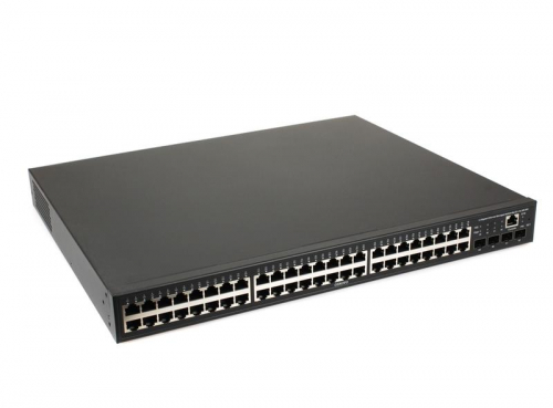 Коммутатор управляемый L3 PoE SW-48G4X-2L на 48хGE RJ-45 + 4х10G SFP+ порта OSNOVO 14166 Коммутатор управляемый L3 PoE SW-48G4X-2L на 48хGE RJ-45 + 4х10G SFP+ порта OSNOVO 14166