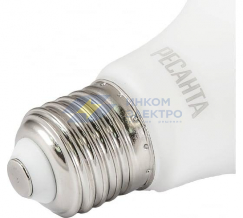 Лампа светодиодная LL-R-A60-11W-230-4K-E27 Груша 11Вт нейтр. E27 Ресанта 76/1/16 фото 4