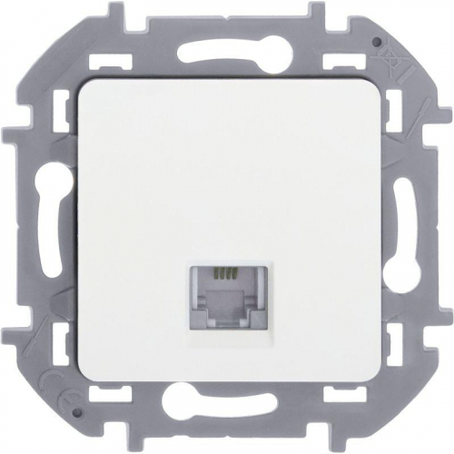 Розетка телефонная Inspiria RJ11 механизм бел. IEK 673820 фото 5 Розетка телефонная Inspiria RJ11 механизм бел. IEK 673820 фото 5