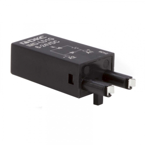 Модуль индикации и защиты LED зел.+диод (A1+) 6-24В DC DKC IMD-LD1G фото 2