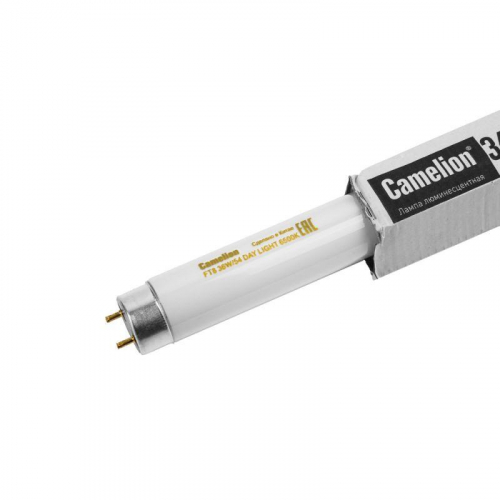 Лампа люминесцентная FT8-36W/54 36Вт T8 6500К G13 Camelion 3009 фото 5