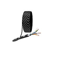 Кабель витая пара F/UTP кат.5E 4х2х24AWG solid CU PE Outdoor черн. (м) F-4-PE Эра Б0044689