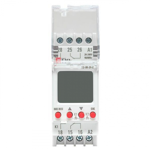 Таймер электронный двухканальный ТЭ-80 24-230В EKF te-80-24-2 фото 10