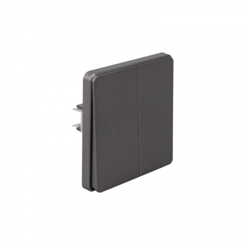 Выключатель 2-кл. СП ROUND MIELE 10А титан Kranz KR-78-0706-2 фото 5 Выключатель 2-кл. СП ROUND MIELE 10А титан Kranz KR-78-0706-2 фото 5