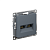 Розетка компьютерная 2-м AtlasDesign RJ45 + RJ45 кат.6A механизм грифель SE ATN000788