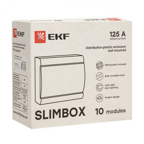 Щит ЩРН-П-10 "SlimBox" IP41 бел. дверца PROxima EKF sb-n-10w фото 3 Щит ЩРН-П-10 "SlimBox" IP41 бел. дверца PROxima EKF sb-n-10w фото 3