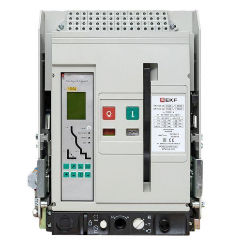 Выключатель автоматический 3п 1600/1600А 65кА ВА-450 выкат. v2 EKF mccb450-1600-1600v-v2 фото 5 Выключатель автоматический 3п 1600/1600А 65кА ВА-450 выкат. v2 EKF mccb450-1600-1600v-v2 фото 5