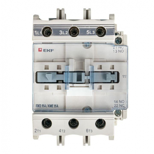 Контактор КМЭ 95А кат. 380В AC 1НО+1НЗ EKF ctr-s-95-380 фото 2