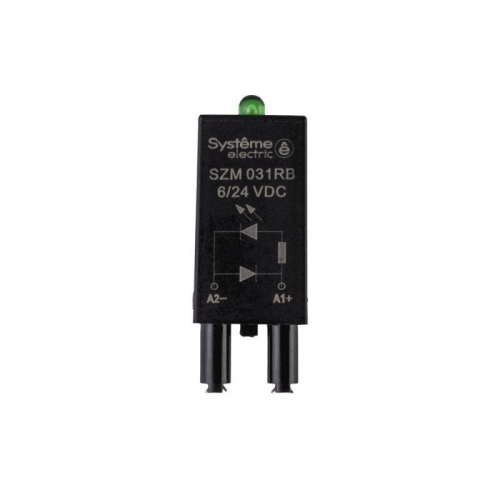 Модуль защитный диод+LED 6/24VDC SE SZM031RB Модуль защитный диод+LED 6/24VDC SE SZM031RB
