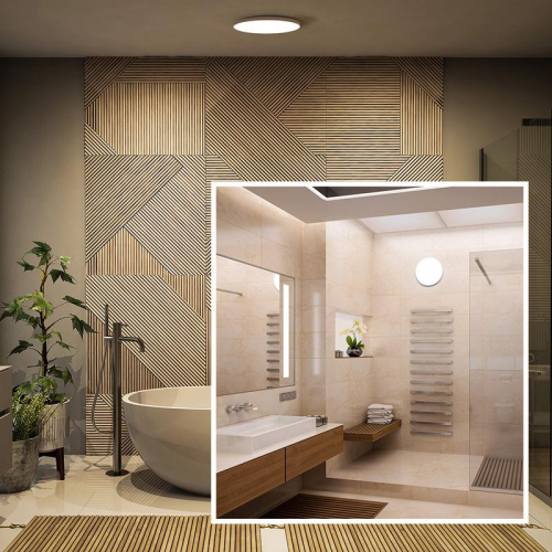 Светильник светодиодный SPA 30Вт 4000К IP54 2400лм 230В 50Гц d320х30мм накладной бел. Apeyron 18-144 фото 11