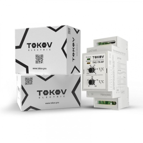 Терморегулятор механический для систем антиобледенения на DIN-рейку Tokov Electric TKE-TR-RF Терморегулятор механический для систем антиобледенения на DIN-рейку Tokov Electric TKE-TR-RF