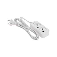 Удлинитель 2х3м без заземл. 2х0.75 бел. PROCONNECT 13-4201