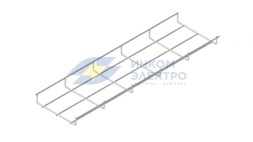 Лоток проволочный 300х30 L3000 сталь 4мм PL30-300-3000 оцинк. КМ LO26650