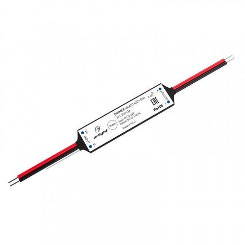 Диммер SMART-D15-DIM (12-24В 1х3А 2.4G) (IP20 пластик) Arlight 028436 Диммер SMART-D15-DIM (12-24В 1х3А 2.4G) (IP20 пластик) Arlight 028436