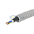 Труба гофрированная ПВХ d16мм с кабелем РЭК &amp;quot;ГОСТ+&amp;quot; ВВГнгLS 3х1.5 сер. (уп.50м) DKC 9L91650