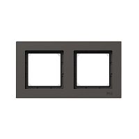 Рамка 2-м Эпика IP44 пластик мокко EKF UP1-FPM-02-44