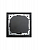 Розетка 1-мест. с/з Type-C+USB разъем СП ZIMA IP20 черн. бархат LEZARD 704-4288-181TC