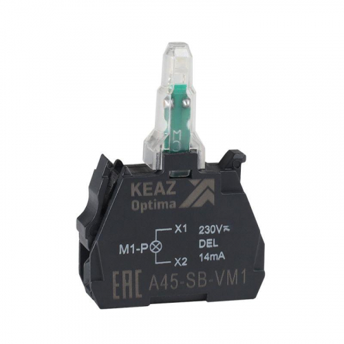 Блок световой OptiSignal D22 A45-SB-VM3 зел. 110-230 В AC/DC с защитой от наводок ZBVM3 КЭАЗ 362250 Блок световой OptiSignal D22 A45-SB-VM3 зел. 110-230 В AC/DC с защитой от наводок ZBVM3 КЭАЗ 362250