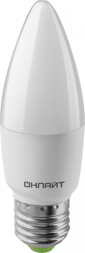 Лампа светодиодная 90 540 OLL-C37-13-230-2.7К-E27-FR 13Вт свеча 2700К E27 90-240В PRO ОНЛАЙТ 90540 фото 2