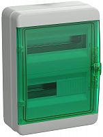 Корпус КМПн-24 TEKFOR IP65 зел. прозр. дверь пластик. IEK TF5-KP72-N-24-65-K03-K06