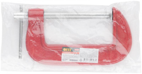 Струбцина тип "G" 100мм 4дюйм FIT 59204 фото 3