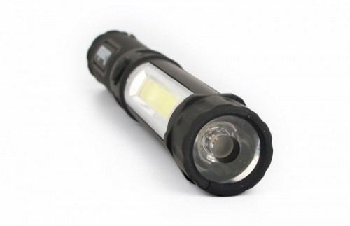 Фонарь-ручка LED51521 COB LED + 1Вт LED 3хR03 магнит клипса пластик. черн. (блист.) Camelion 13361 фото 7