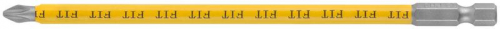 Набор бит кованые сталь S2 односторонние 150мм PH2 профи блистер (уп.2шт) FIT 57510 Набор бит кованые сталь S2 односторонние 150мм PH2 профи блистер (уп.2шт) FIT 57510