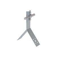 Держатель болтовой коньковый KDB-H80-D5-10 AURAFORT INOX304 для прутка d5-10мм H=80мм нерж. сталь КМ MA0090