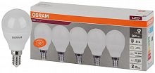 Лампа светодиодная LED Value LVCLP60 7SW/830 7Вт шар матовая E14 230В 2х5 RU (уп.5шт) OSRAM 4058075578104