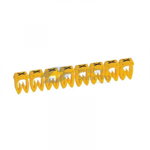 Маркер каб. 4.0-6.0кв.мм CAB3 &amp;amp;amp;quot;X&amp;amp;amp;quot; (уп.300шт) Leg 038383 фото 2