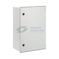 Шкаф цельный навесной из фибергласа без МП со сплошной дверью 600х500х230мм DKC CN50659