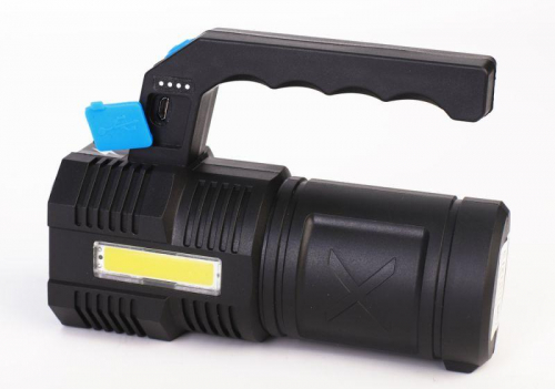 Фонарь аккумуляторный LED53766 4В 4LED+COB 3Вт 4 режима USB бокс черн. Ultraflash 15017 фото 4